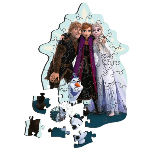 Пазл дерев`яний "50" - Улюблене Холодне серце. Disney Frozen 2, Trefl, 20283 2