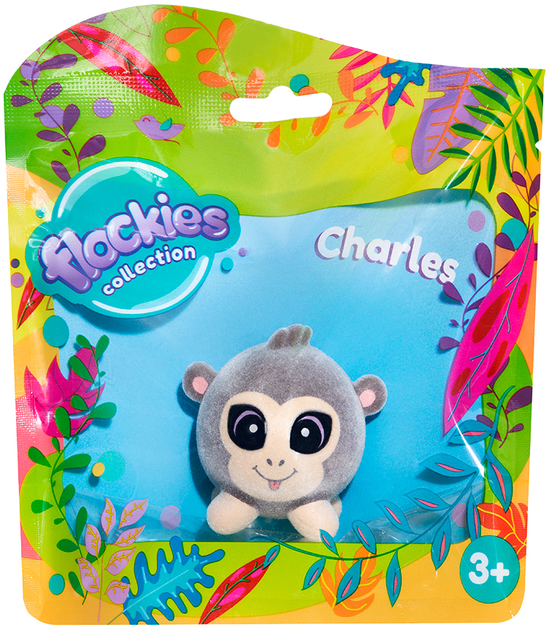 Коллекционная фигурка Flockies - Шимпанзе Чарльз, FLO0107 2