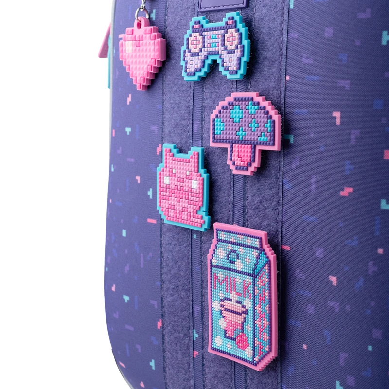Рюкзак шкільний каркасний Kite Education 555 Pixel Love, K24-555S-3 12