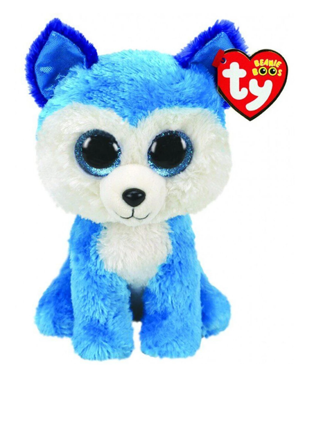 Игрушка мягкая TY Beanie Boo`s Голубой хаски "Prince" 25 см, 36474