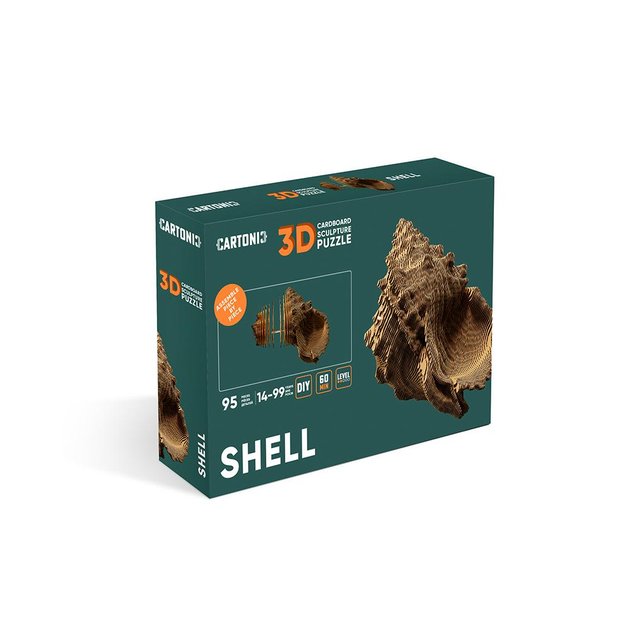 Картонный конструктор "Cartonic 3D Puzzle Shell", CARTSHELL 4