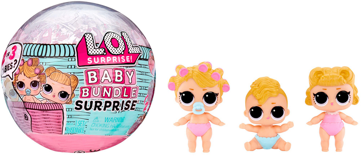 Набор игровой с куклой L.O.L. Surprise! серии "Baby Bundle" - Малыши (в асс., в диспл.), 507321 1
