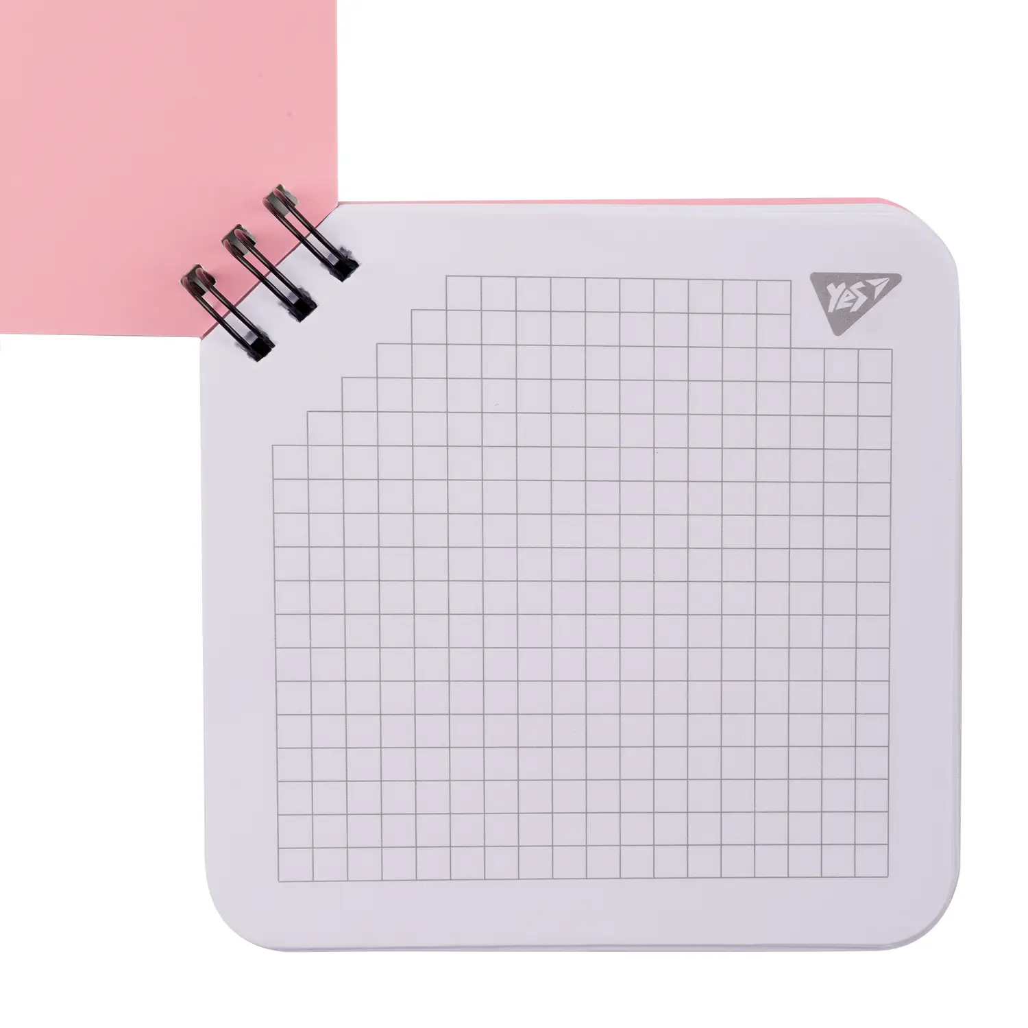 Блокнот YES 110*110/80 двойн. спираль "Pusheen" клетка, 151873 2