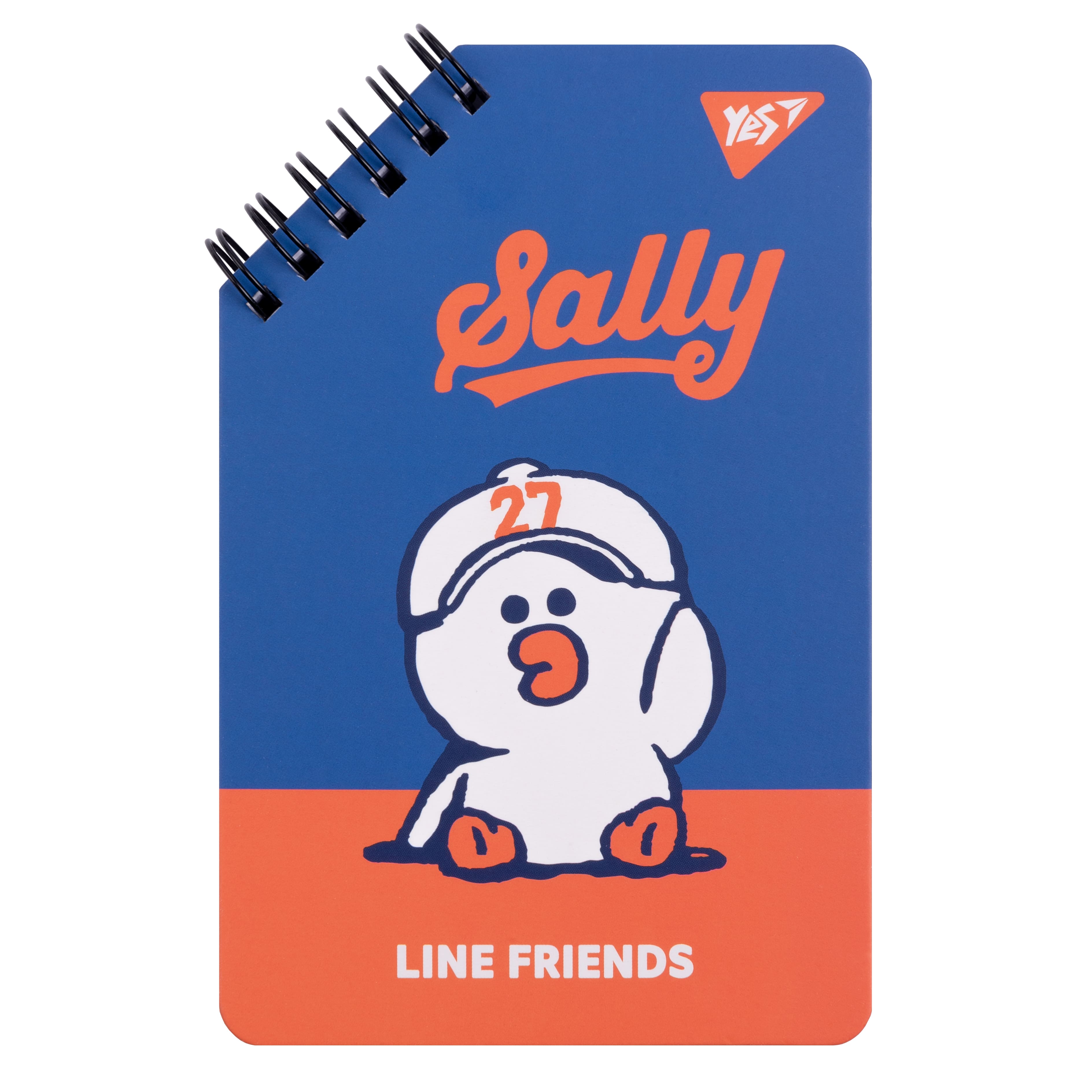 Блокнот YES 95*145 мм, 60 л., двойн. спираль "Line Friends" Sally, 151756