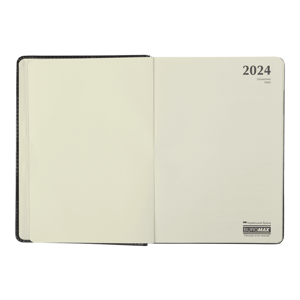 Ежедневник датированный A5, 2024, Steel, серебряный, BM.2127-24 4