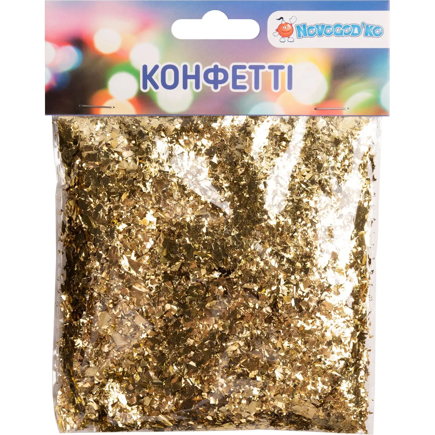 Конфетти Novogod`ko, 30 г, золото, 974886