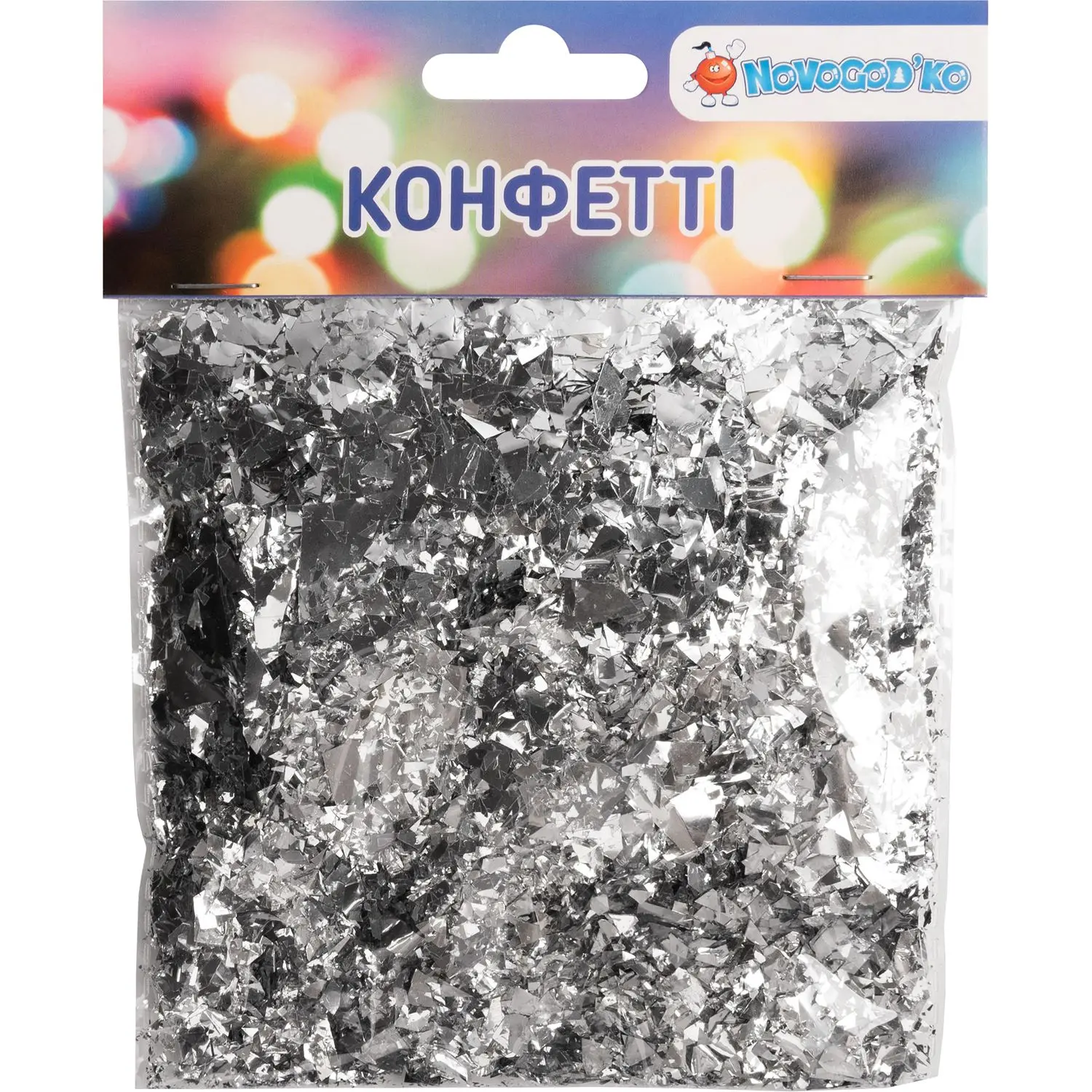 Конфетти Novogod`ko, 30 г, серебро, 974885