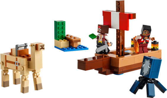 Конструктор Lego Minecraft "Подорож на піратському кораблі", 21259 2
