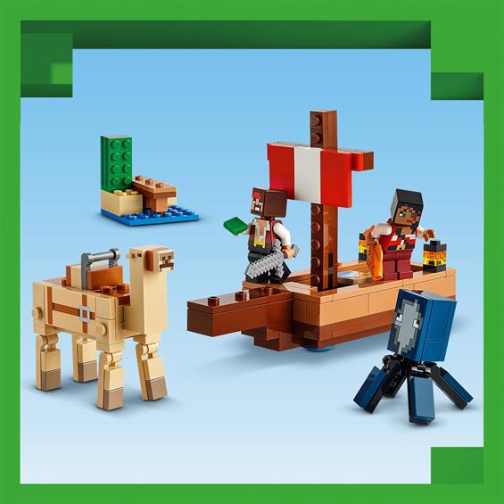 Конструктор Lego Minecraft "Подорож на піратському кораблі", 21259 3