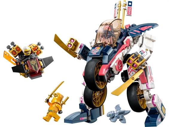 Конструктор Lego Ninjago "Перегоновий робобайк-трансформер Сори", 71792 2
