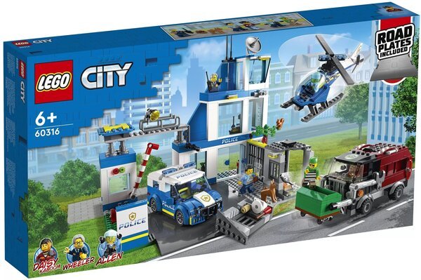 Конструктор Lego City "Поліцейська дільниця V29", 60316