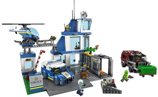 Конструктор Lego City "Поліцейська дільниця V29", 60316 6