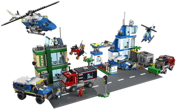 Конструктор Lego City "Поліцейська дільниця V29", 60316 8