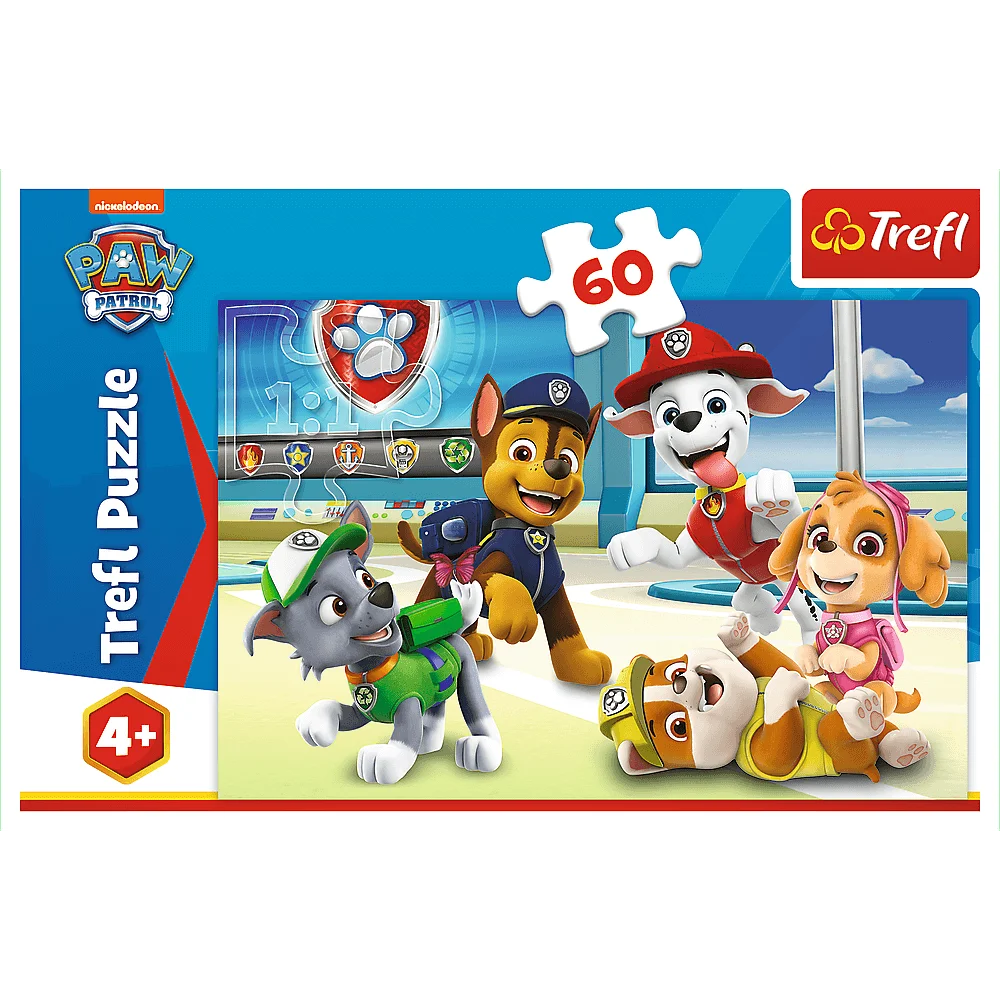 Пазл "60" - У світі цуценят. Viacom Paw Patrol, Trefl, 17392 1