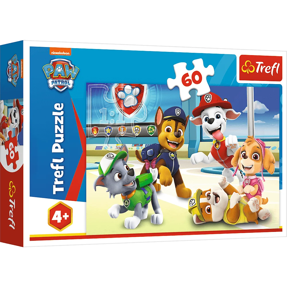 Пазл "60" - У світі цуценят. Viacom Paw Patrol, Trefl, 17392