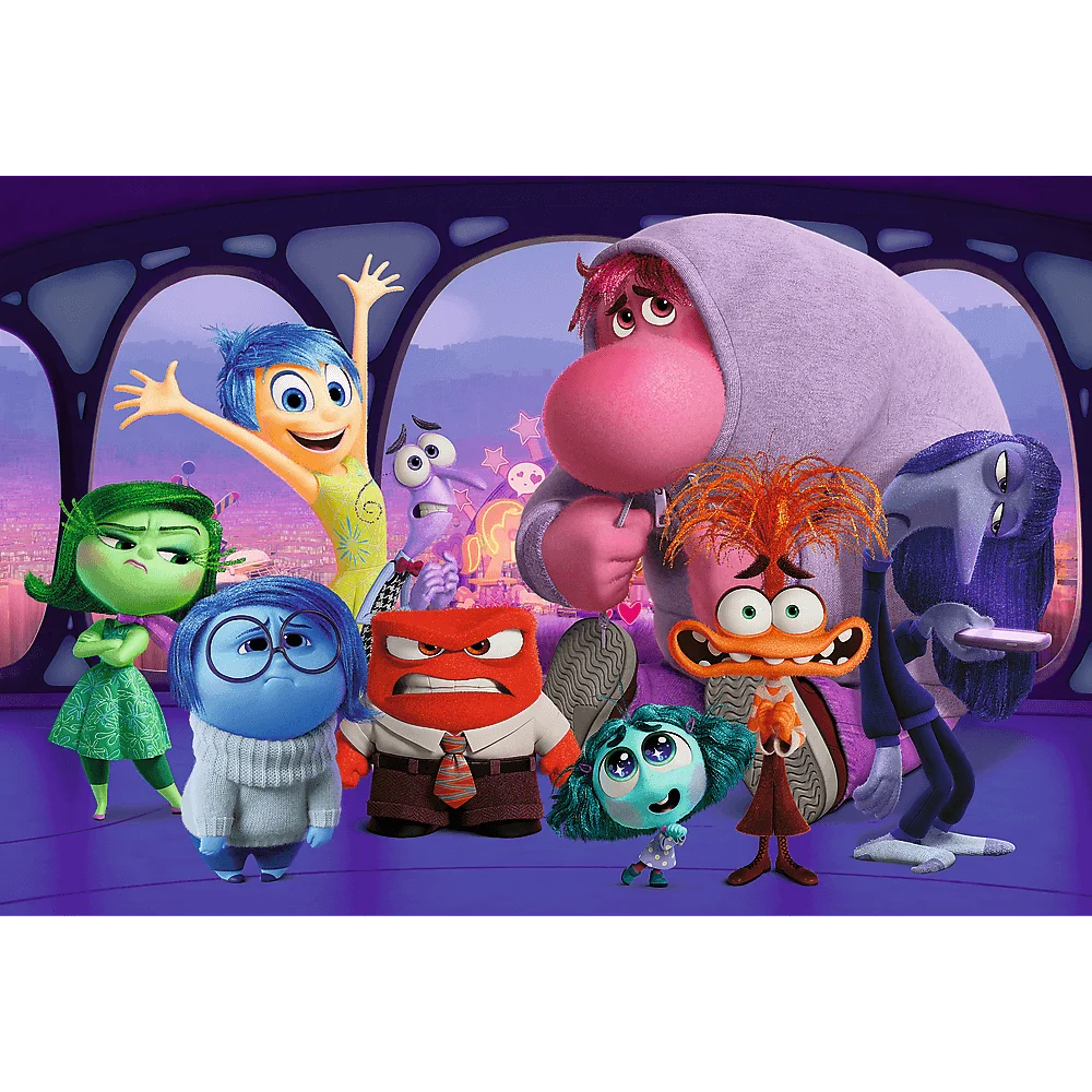 Пазл "100" - Я не можу в це повірити. Disney Inside Out 2, Trefl, 16477 2