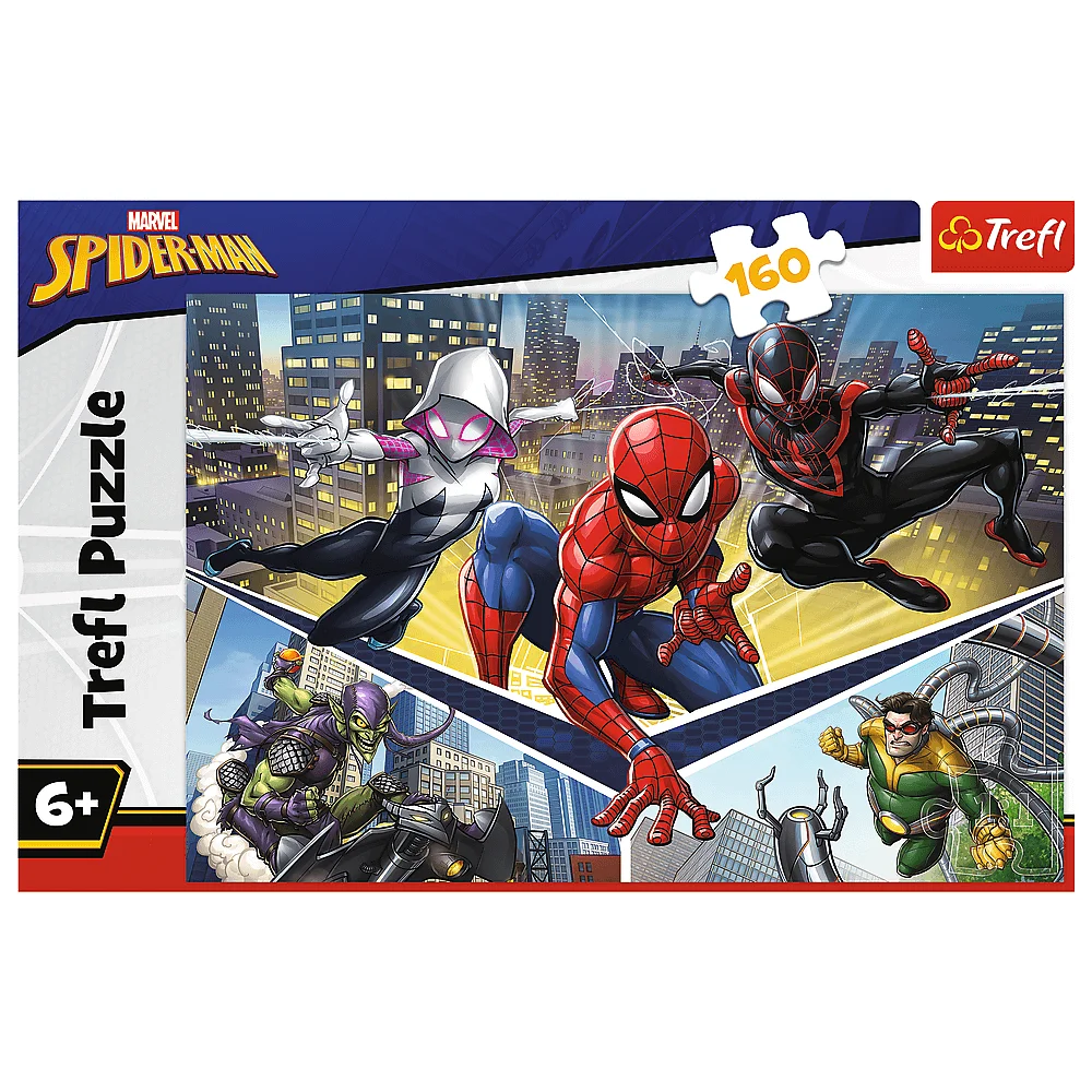 Пазл "160" - Сила Спайдермена. Disney Marvel Spiderman, Trefl, 15422 1