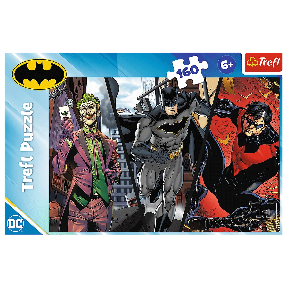 Пазл "160" - Бетмен готовий до дії. Warner Batman, Trefl, 15425 1