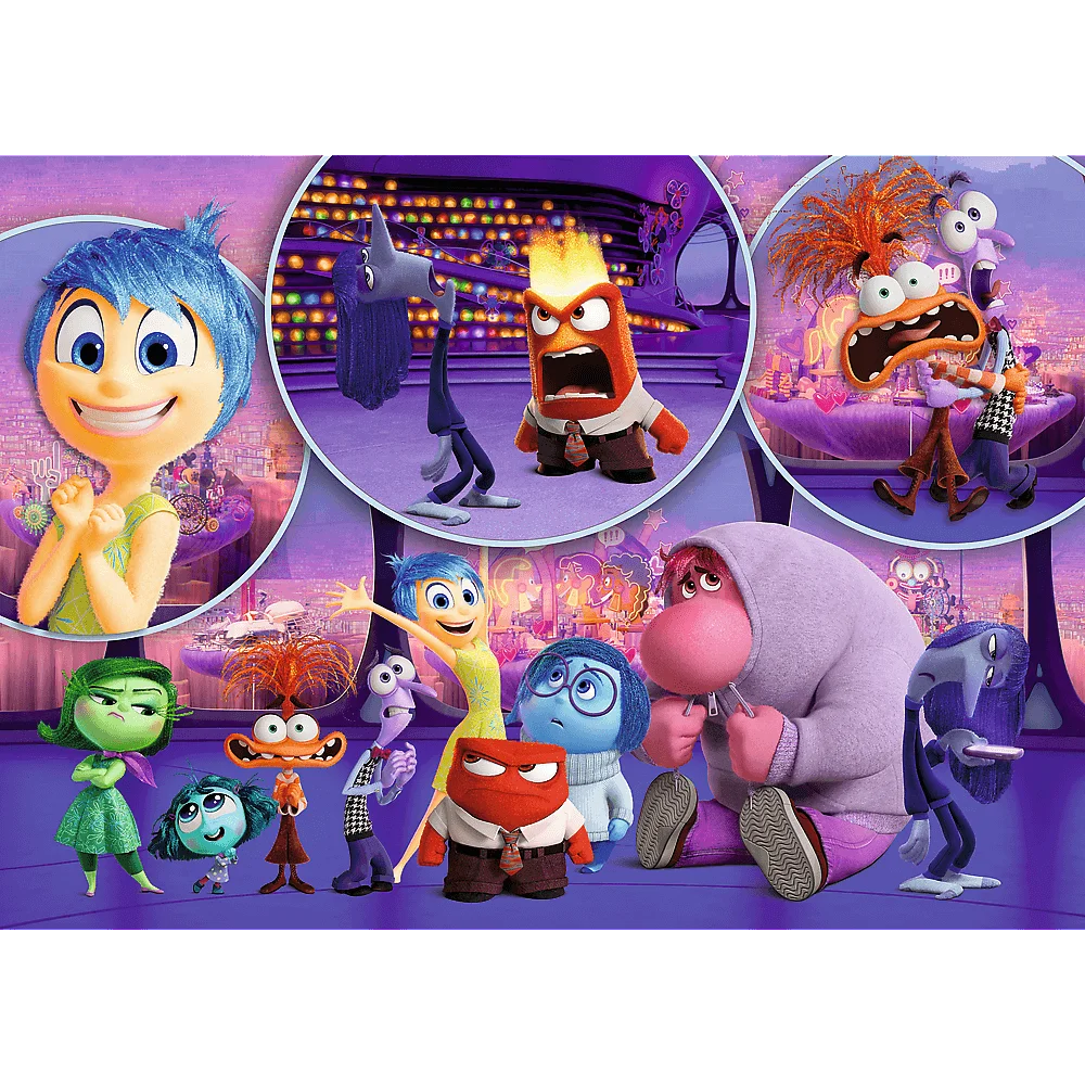 Пазл "200" - Дитячі емоції. Disney Inside Out 2, Trefl, 13305 2