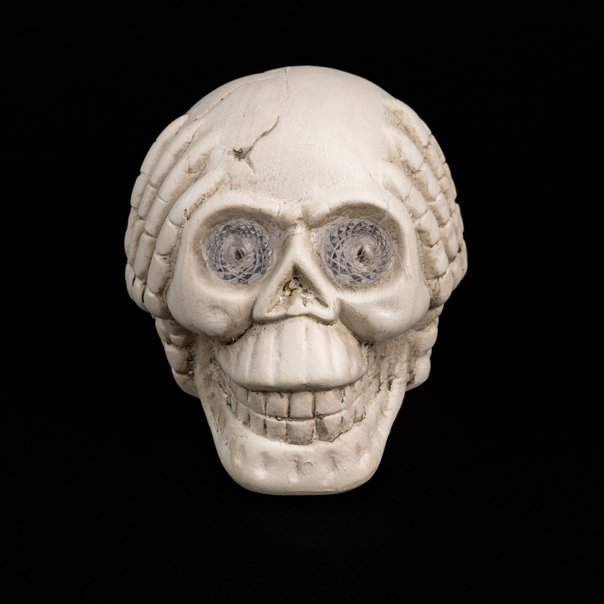 Статуэтка Halloween, череп, LED, 11*9*8,1 см, BX20101-1A