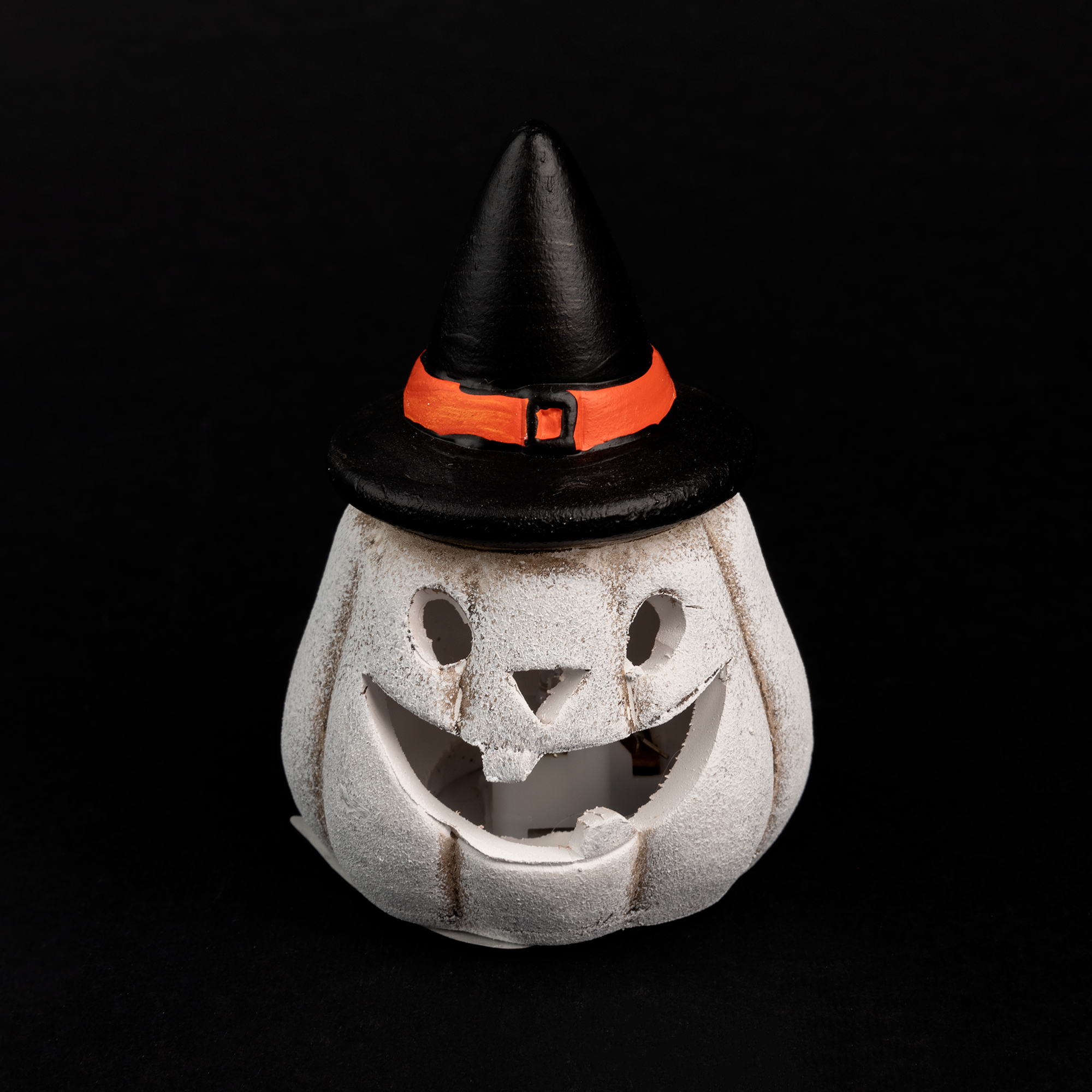 Статуэтка Halloween, тыква, LED, 5,8*5,8*8,7 см, BX20085-4B