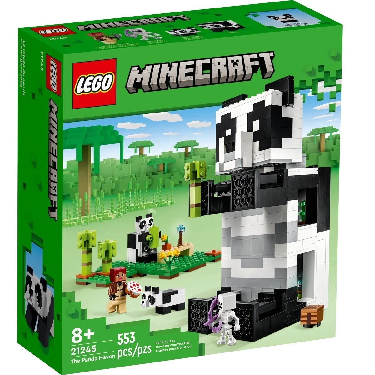 Конструктор Lego Minecraft "Помешкання панди", 21245