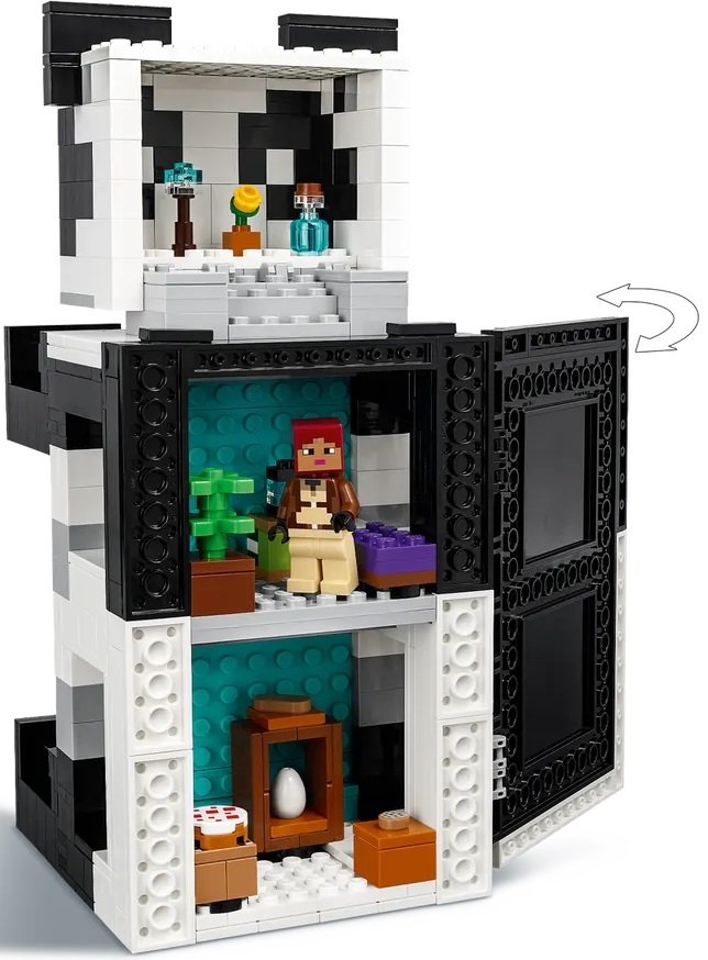 Конструктор Lego Minecraft "Помешкання панди", 21245 1