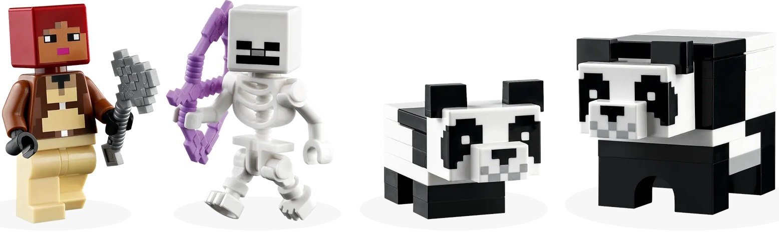 Конструктор Lego Minecraft "Помешкання панди", 21245 2