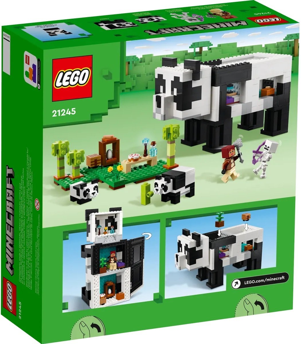 Конструктор Lego Minecraft "Помешкання панди", 21245 6