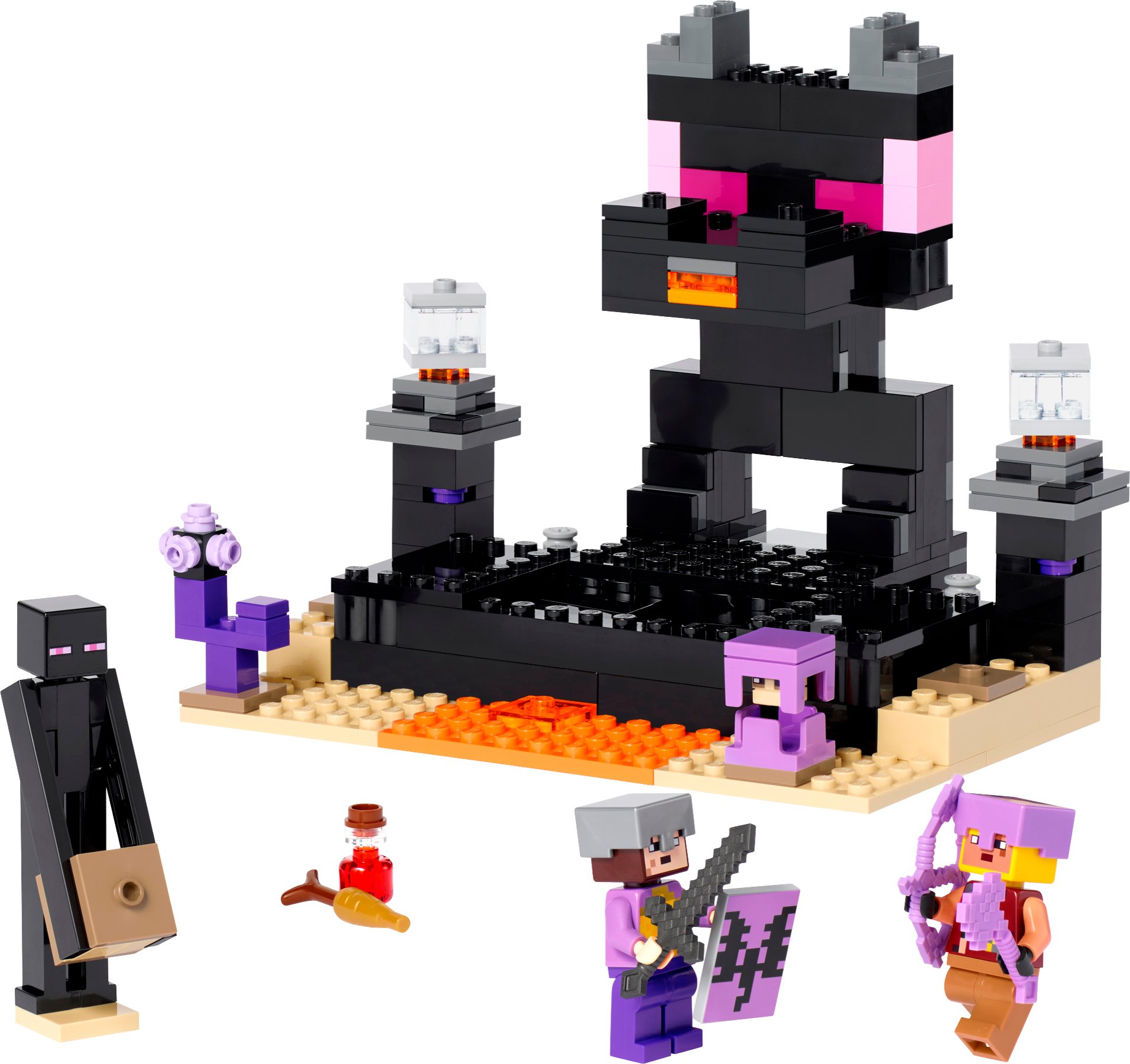 Конструктор Lego Minecraft "Кінцева арена", 21242 1