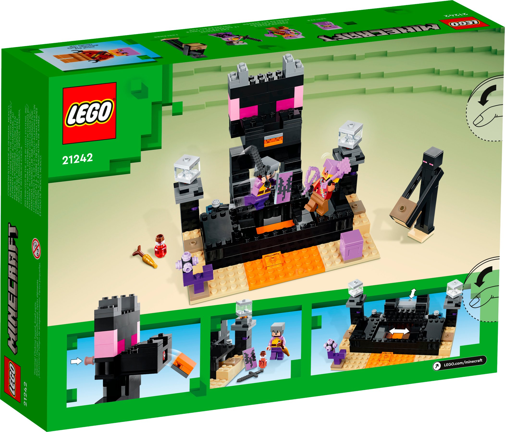 Конструктор Lego Minecraft "Кінцева арена", 21242 6