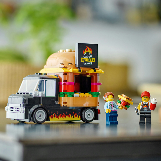 Конструктор Lego City "Грузовик с гамбургерами", 60404 5