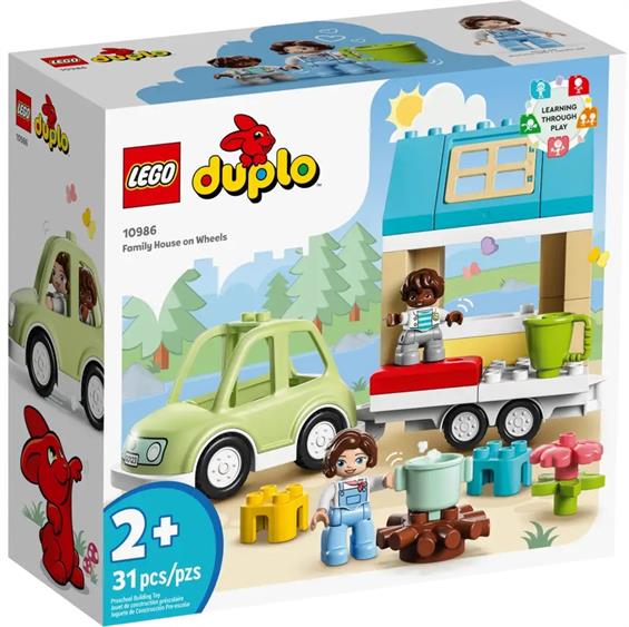 Конструктор Lego Duplo "Сімейний будинок на колесах", 10986