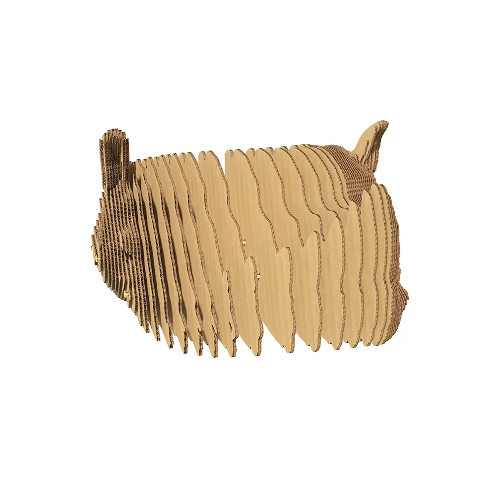 Картонный настенный конструктор "Cartonic 3D Puzzle Rhino", CWRHINO 1