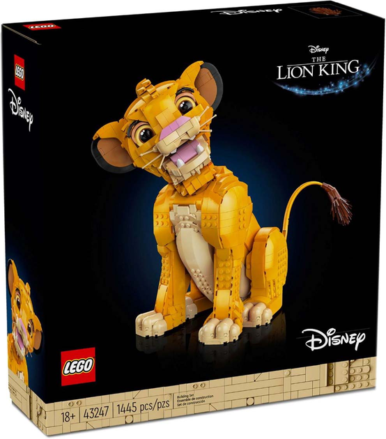 Конструктор Lego Disney "Юный король Лев Симба", 43247
