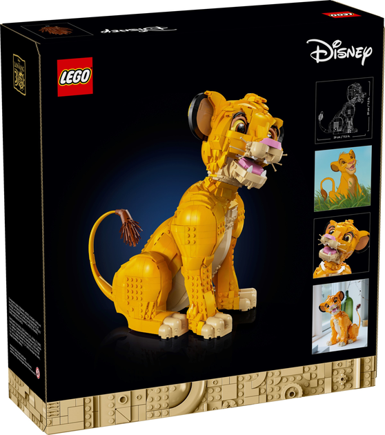 Конструктор Lego Disney "Юный король Лев Симба", 43247 1