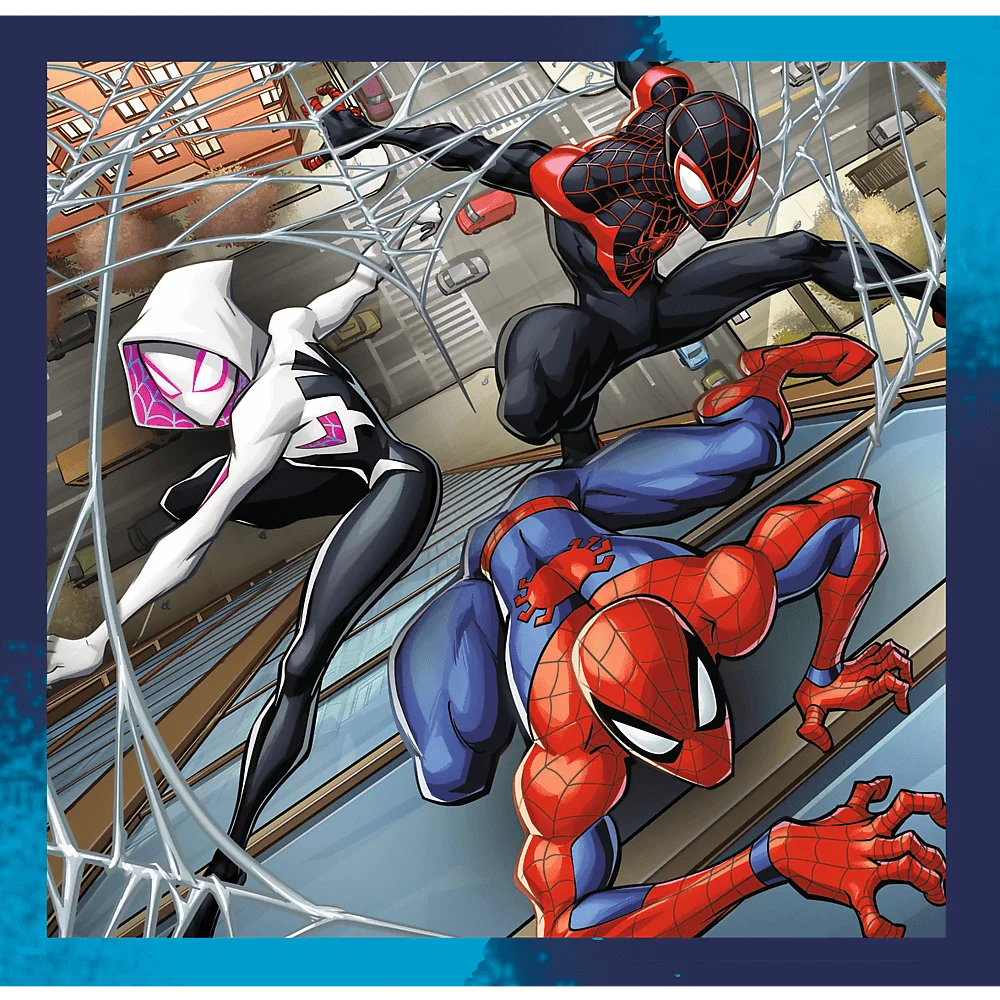 Пазл "3 в 1" - Друзі Спайдермена. Disney Marvel Spiderman, Trefl, 34874 2