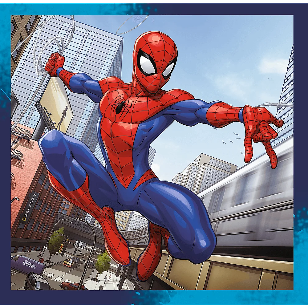 Пазл "3 в 1" - Друзі Спайдермена. Disney Marvel Spiderman, Trefl, 34874 3