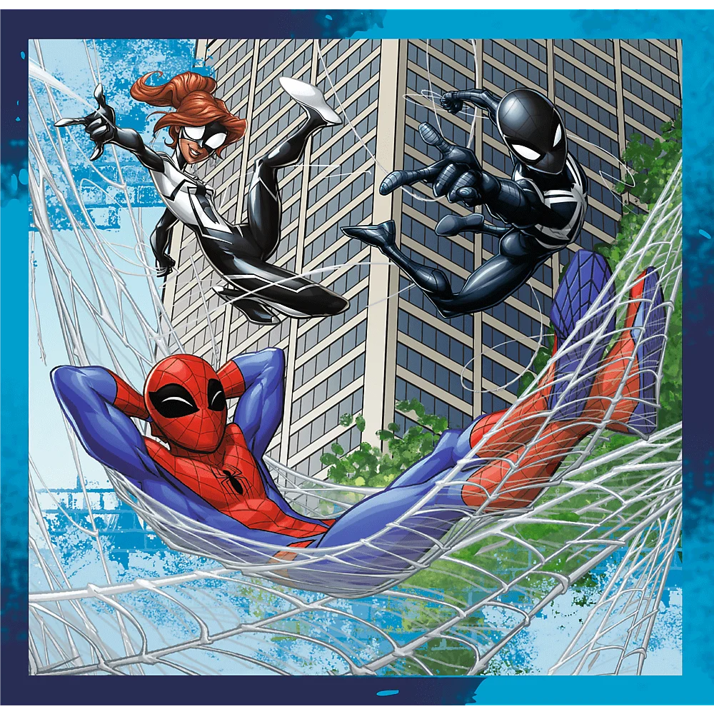 Пазл "3 в 1" - Друзі Спайдермена. Disney Marvel Spiderman, Trefl, 34874 4