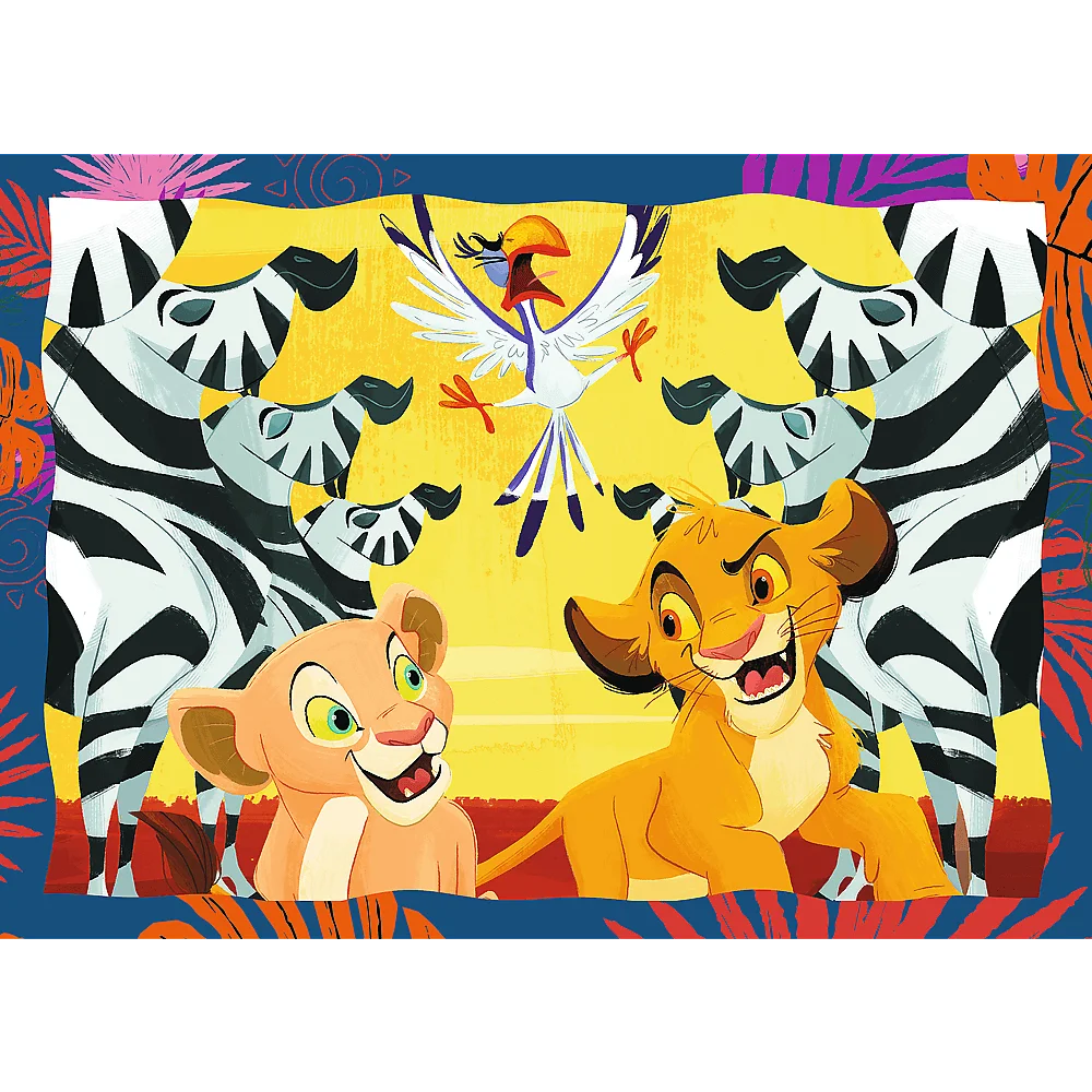 Пазл "4 в 1" - Хоробрий Король Лев. Disney Lion King, Trefl, 34653 3