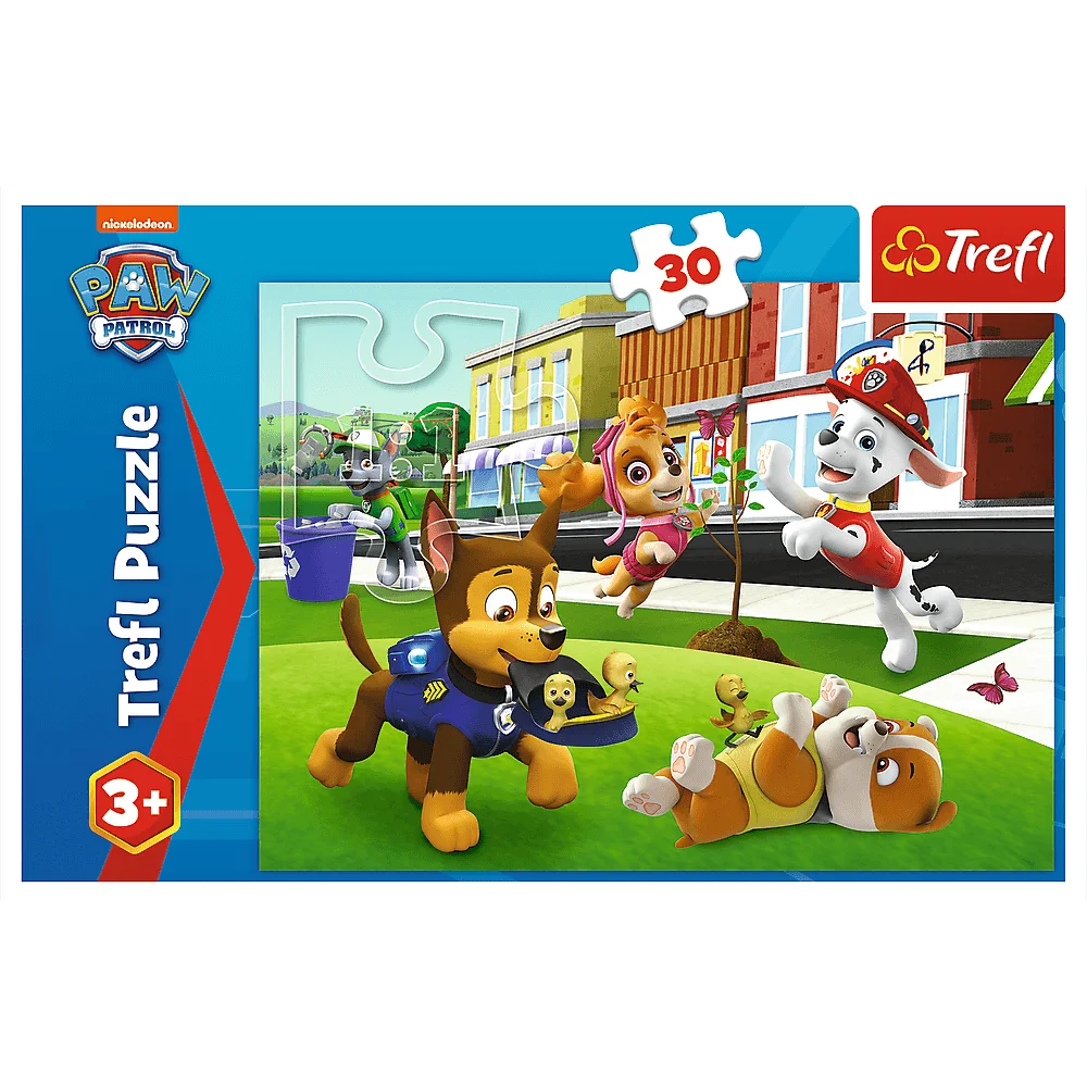 Пазл "30" - Собачки в дії. Viacom Paw Patrol, Trefl, 18306 1