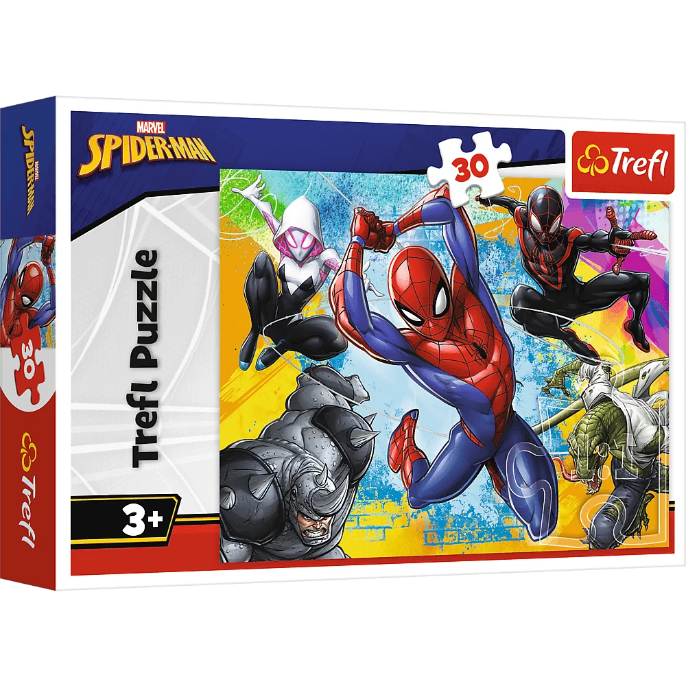 Пазл "30" - Кольори Людини-павука. Disney Marvel Spiderman, Trefl, 18307