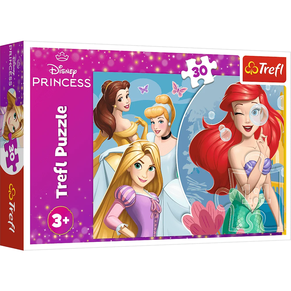 Пазл "30" - День чарівних принцес. Disney Princess, Trefl, 18308