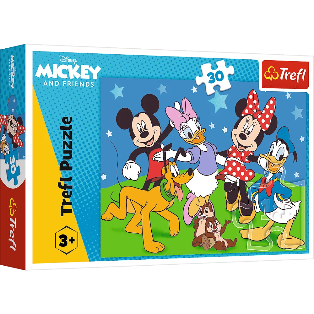 Пазл "30" - Мишачі речі. Disney Standard Characters, Trefl, 18309