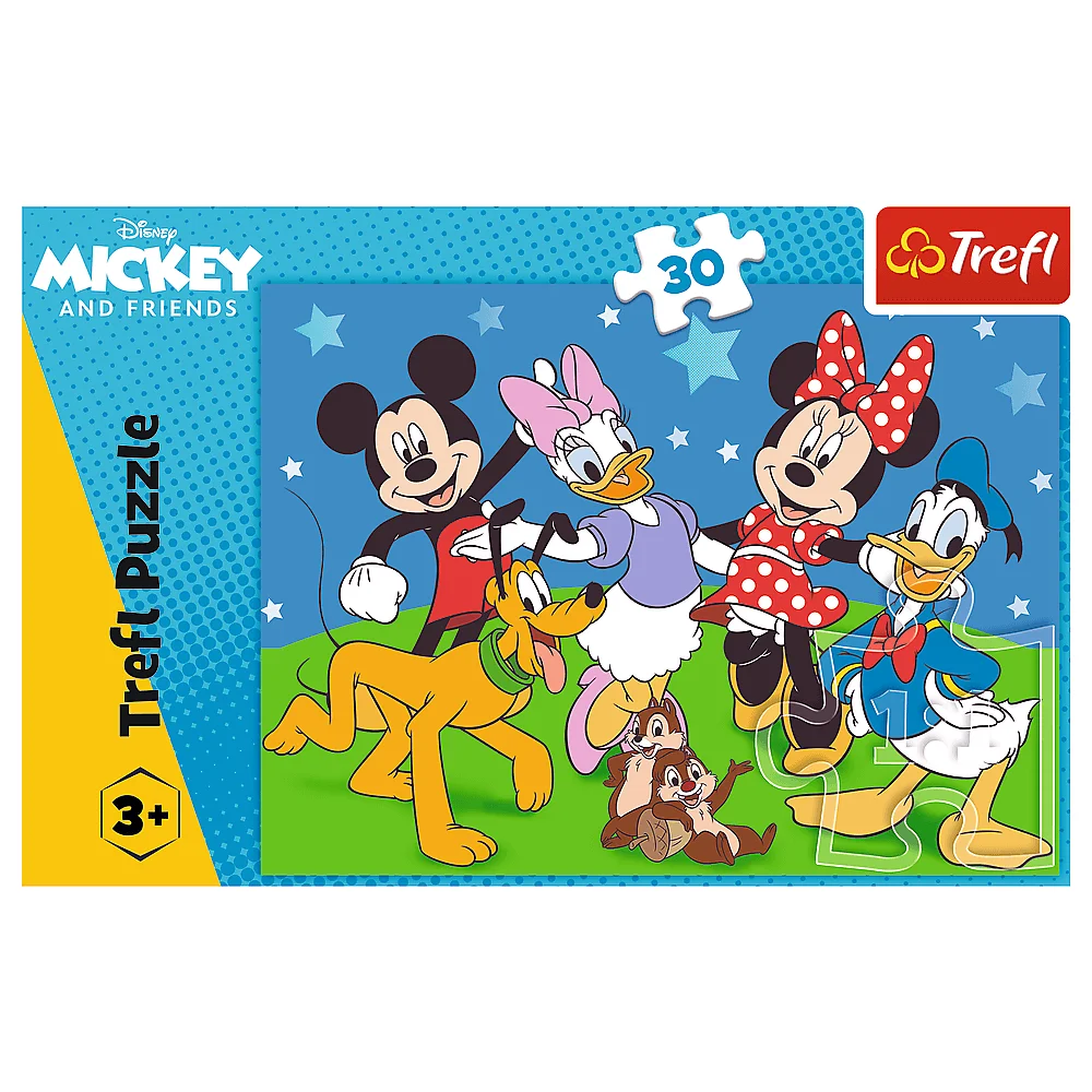 Пазл "30" - Мишачі речі. Disney Standard Characters, Trefl, 18309 1
