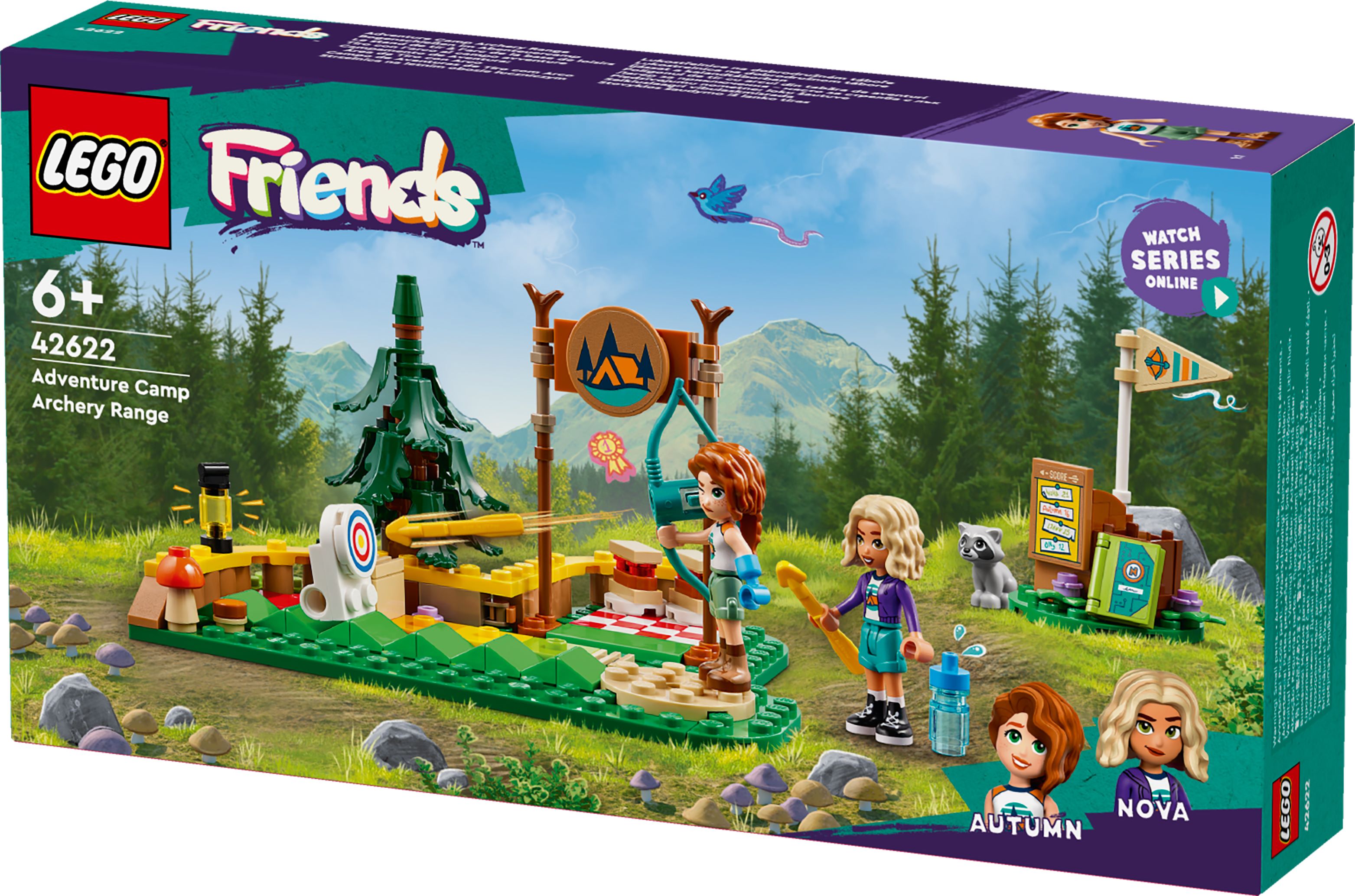 Конструктор Lego Friends "Стрельбище в приключенческом лагере", 42622 1