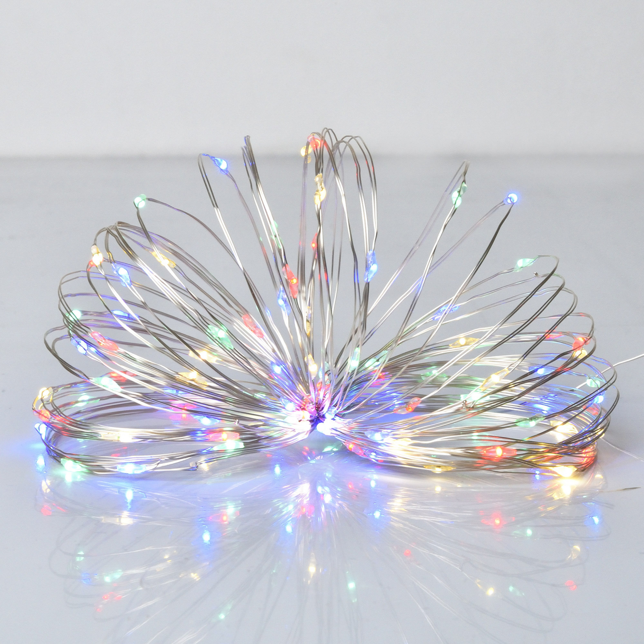 Електрогірлянда Yes! Fun "Нитка" на мідному дроті, 50 LED, різнокольорова, 5 м, статична, USB, 975039