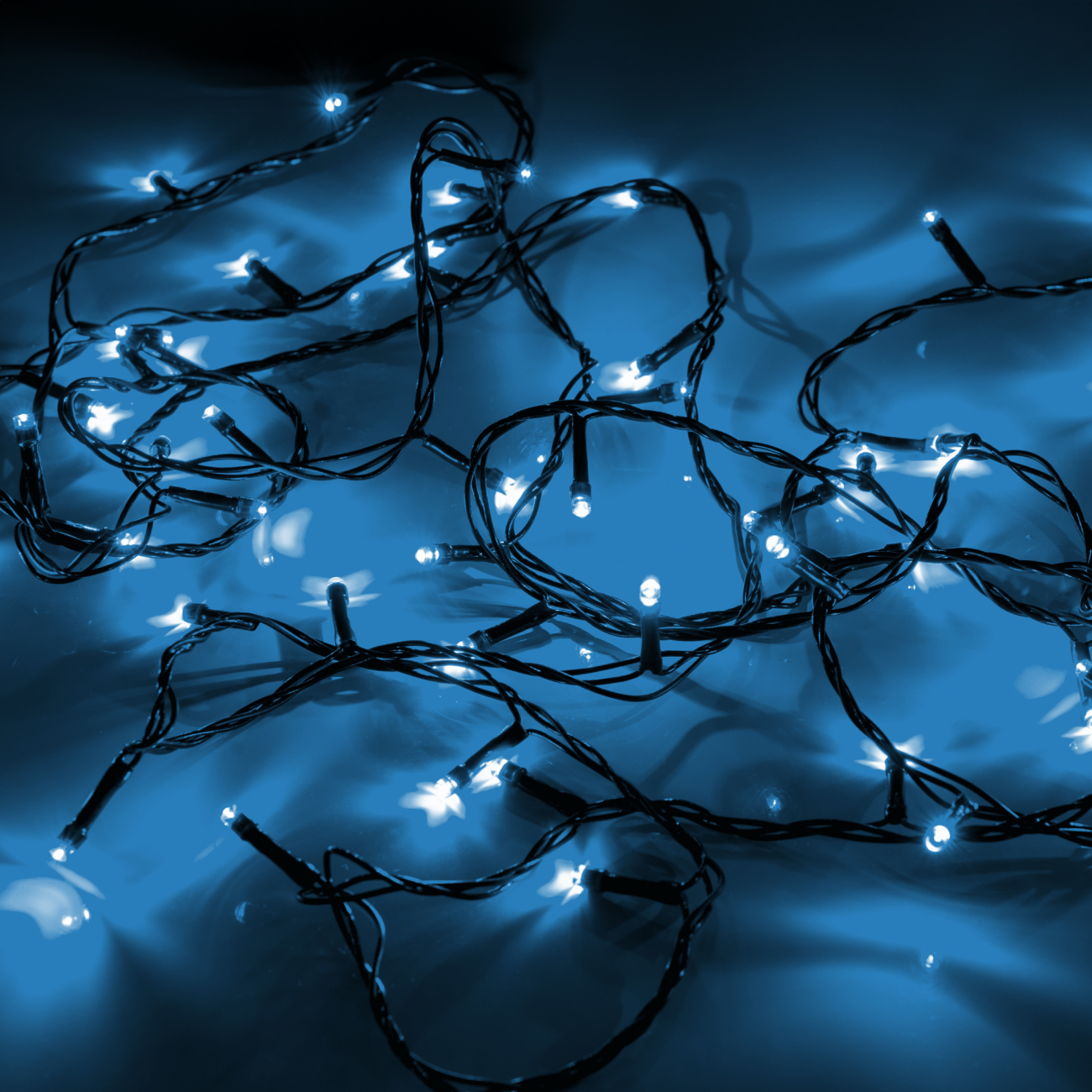 Електрогірлянда Yes! Fun "Нитка" 70 LED, холодно-біла, 4.9 м., 8 режимів миготіння, 974836 2