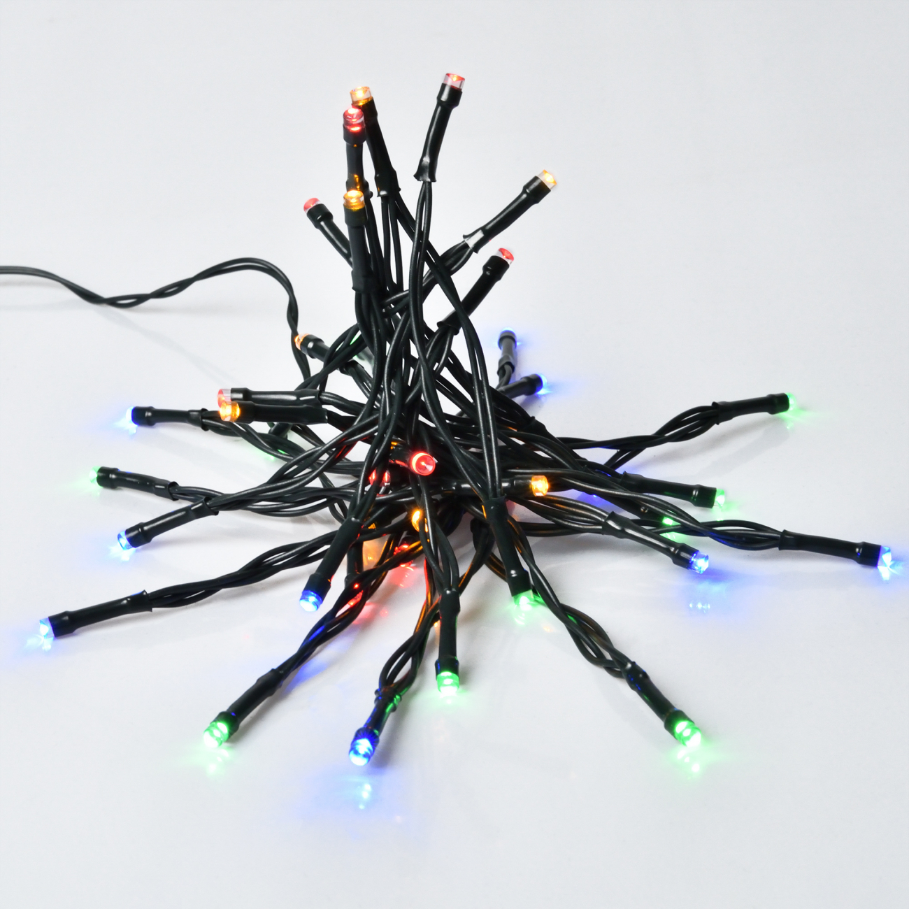 Електрогірлянда вулична Yes! Fun 41 LED, різнокольорова, 2,8 м, статична, таймер, батарейки, 975060 2