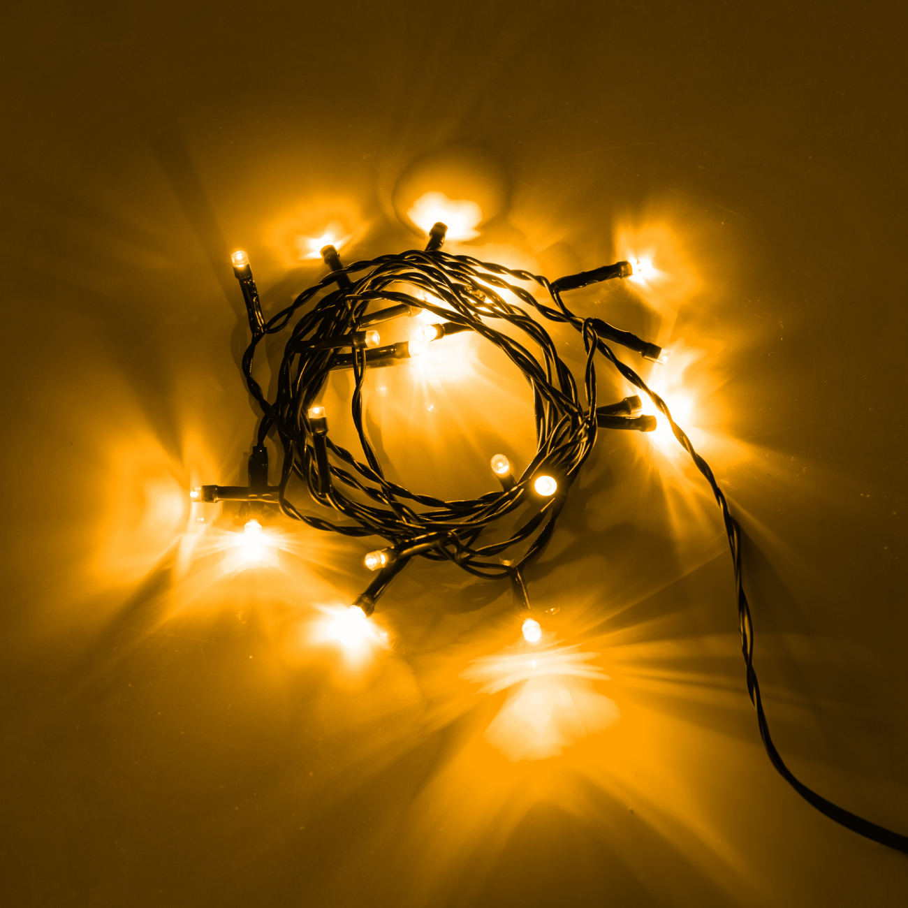 Електрогірлянда вулична Yes! Fun, 41 LED, тепло-біла, 2,8 м, статична, таймер, батарейки, 975061